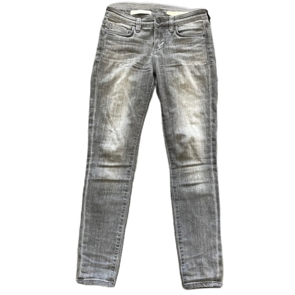 Sz26 Anthropologie Pilcro Stet Denim in faded grey GUC - Picture 2 of 8